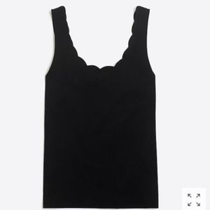 J.Crew Scalloped Tank